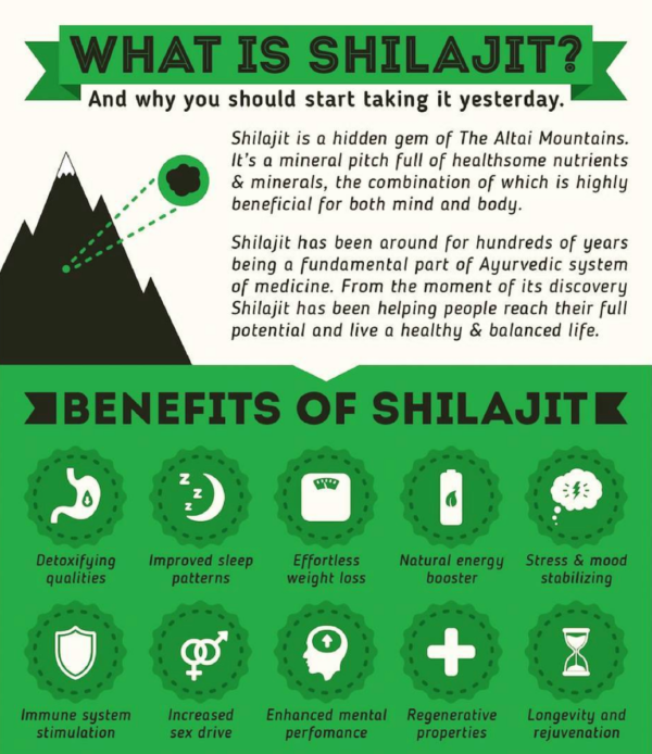 What is shilajit and benefits of shilajit flyer